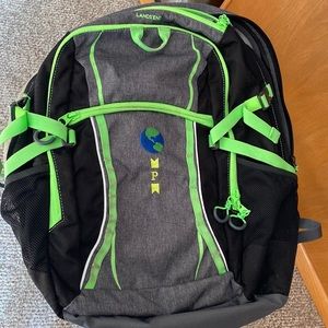 Lands End child backpack.  Super condition.  Very sturdy.  Monogrammed with a P.